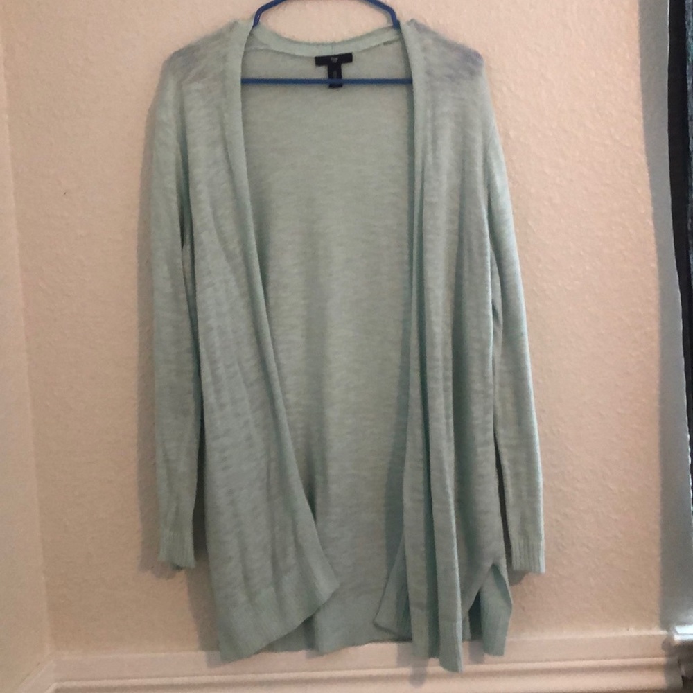 Long Sleeve Mint Cardigan GAP Perfect for Spring!